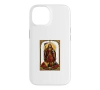 Santa Muerte Saintes Bougies Autel Dévotion Folk Saint Tee Coque pour iPhone 14