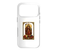 Santa Muerte Saintes Bougies Autel Dévotion Folk Saint Tee Coque pour iPhone 17 Pro