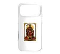 Santa Muerte Saintes Bougies Autel Dévotion Folk Saint Tee Coque pour iPhone 17 Pro Max