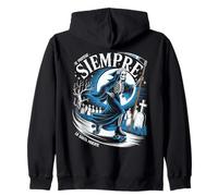 Santa Muerte Siempre Te Protege Patins à roulettes divinité Mexicaine Sweat à Capuche