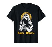 Santa Muerte Tête de mort mexicaine en sucre T-Shirt