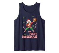 Santa Nutcracker Baseball Christmas The First Baseman Débardeur