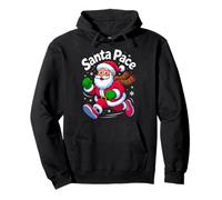 Santa Pace Christmas Running Runner Costume Xmas 5k Marathon Sweat à Capuche
