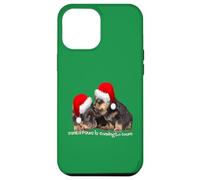 Santa Paws Arrive en Ville, Le Mignon Noël de Rottweiler Coque pour iPhone 12 Pro Max