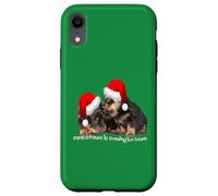 Santa Paws Arrive en Ville, Le Mignon Noël de Rottweiler Coque pour iPhone XR
