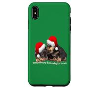 Santa Paws Arrive en Ville, Le Mignon Noël de Rottweiler Coque pour iPhone XS Max