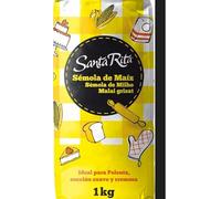 Santa Rita Sémola de Maïs pour Polenta, Sans Gluten, Produit Italien, 1 kg