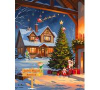 Santa’s Magical Notebook: Christmas Journal for Letters to Santa, Holiday Lists, and Magical Memories