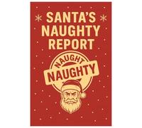 Santa’s Naughty Report: Funny Christmas Gag Notebook for Adults • Secret Santa Gift • Holiday Office Humor Journal