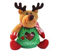 Santa Snack Bag : fournitures d'emballage de rangement de Noël Fournitures Sweets Accessoires Bague Bag Mignon Design festif Peut être utilisé dans un matériau léger et , peut être utilisé