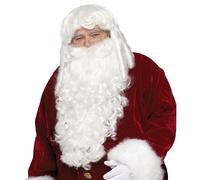 Santa Wig And Beard Super Dlx
