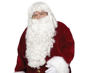 Santa Wig And Beard Super Dlx