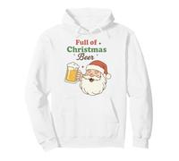 Santa with Beer Mug Full of Christmas Cheer Beer Lover Sweat à Capuche