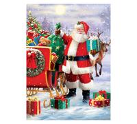 Santa With Sled - Puzzle 1000 Pièces