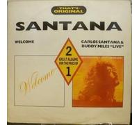 Santana - Welcome/Carlos Santana and Buddy Miles-Live (1972/73, 1988) / Vinyl record [Vinyl-LP]
