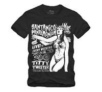 Santanico Pandemonium T-shirt Titty Twister from Dusk Till Dawn - Noir - Medium
