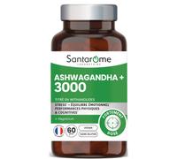 Santarome Ashwagandha 3000 Stress & Equilibre Emotionnel 60 Gélules