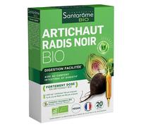 Santarome Bio Artichaut et Radis noir bio Ampoule(S) Buvable(S) 20x10 ml