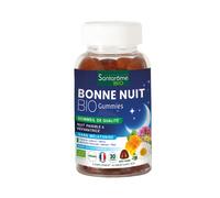 Santarome BIO Bonne Nuit Gummies sans mélatonine goût cassis Comprimé(S) 30 pc(s)