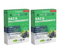 Santarome BIO Expert Digest Gaz & Ballonnements charbon actif Capsule(S) 2x30 pc(s)