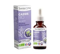 Santarome Bio - Bourgeon de Cassis Bio - Gémmothérapie - Flacon de 30ml