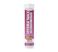 Santarome Bio - Hydra'max - Booster d'hydration et d'énergie - Optimise l'hydratation - Riche en électrolytes - Goût Fruit de la Passion - 20 pastilles effervescentes - France