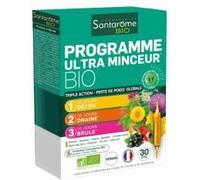 Santarome Bio Programme Ultra Minceur Bio 30 Ampoules - Boîte 30 Ampoules de 10 ml