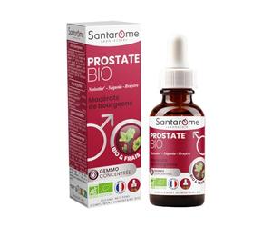 Santarome Bio - Prostate Bio | Complément Alimentaire |Pour Retrouver Tonus Sexuel & Confort Urinaire - A base de plantes Bio - Tri-Complexe de bourgeons | Flacon Pipette 30 ml |Made In France | Végan