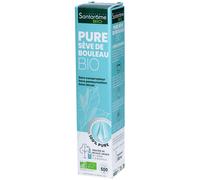 Santarome Bio - Pure Sève de Bouleau Bio | Complément Alimentaire Draineur et Détox | Draine, Revitalise & Détoxifie l'Organisme - Contre la Fatigue et les Carences | Bouteille de 500ml | Végan