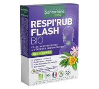 Santarome Bio - Respi'Rub Flash Bio - Nez Gorge - 15 comprimés