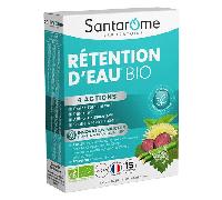 Santarome – Complément alimentaire – Rétention d'Eau Bio – 15 comprimés