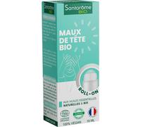 Santarome Bio Roll-On Maux De Tête Bio Aux Huiles Essentielles 10ml