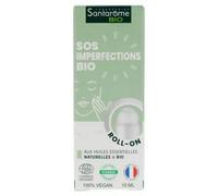 Santarome Bio SOS Imperfections Roll-On Bio 10 ml - Huiles essentielles - Pharmacie en ligne LaSante.net