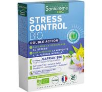 Santarome Bio Stress Control Safran Bio 30 Gélules