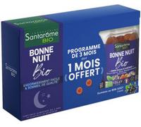 Santarome Bonne Nuit Bio Gummies 3 x 60 - Sommeil - Stress - Pharmacie en ligne LaSante.net
