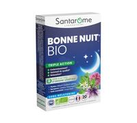 Santarome Bonne Nuit Bio – Aide à l'endormissement – 20 comprimés