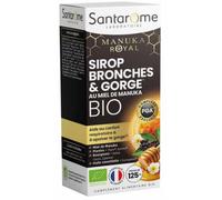 Santarome Sirop Bronches & Gorge – Miel de Manuka Bio – Spray 125 ml