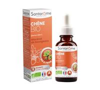 Santarome - Chêne Bio - Macérat de Bourgeons Bio Frais - Quercus robur L. - Lutte contre la fatigue physique et mentale - Gemmo Concentrée - Complément Alimentaire Energie - 30 ml - Fabriqué en France