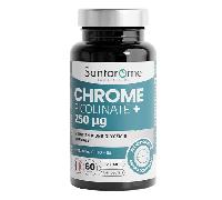 Santarome Chrome Picolinate 250 µg Glycémie 60 gélules Format 2 mois