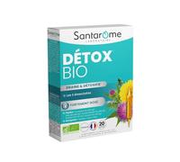 Santarome Complément alimentaire Détox Bio – Ampoules buvables 20 x 10 ml