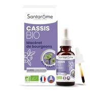 Santarome Bio – Gémmothérapie Bourgeon de Cassis Bio – Flacon 30 ml