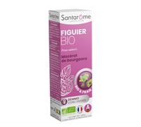 SANTAROME Gemmo Figuier Bio - Émotions & Détente - 30 ml - France | Bourgeon de Figuier bio, frais & cueilli à la main en France - Apaise émotions - 15 gouttes/jour pures ou diluées