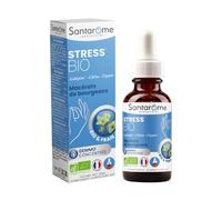 Santarome Tri-complexe macérat de bourgeons Stress Bio – Aubépine, Chêne, Figuier – 30 ml
