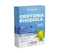 Santarome Phyto - Griffonia Rhodiola - Equilibre émotionnel - 30 gélules