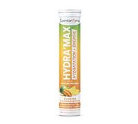 SANTAROME Hydra'Max Mangue Ananas - Électrolytes + Vitamines - 20 Pastilles | 8 Vitamines + Acérola - Énergie + Hydratation - Idéal sport & quotidien - Réduit la fatigue - Goût Mangue Ananas - France