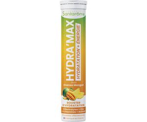 Santarome Hydra'Max Solution D'Hydratation Ananas Mangue 20 Comprimés Effervescents