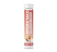 SANTAROME Hydra'Max Thé Pêche - Électrolytes + 8 Vitamines - 20 Pastilles