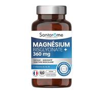 Santarome Magnésium Bisglycinate Fatigue & Fonction Musculaire 60 Gélules
