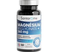 Santarome Magnésium Bisglycinate Fatigue & Fonction Musculaire 60 Gélules