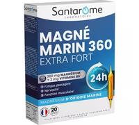 Santarome Magnesium Marin 360 Extra Fort 20 Ampoules 10 Ml
